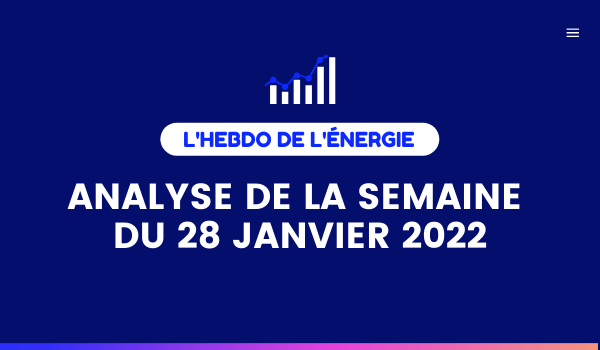 analyse du marché - semaine du 28 janvier 2022