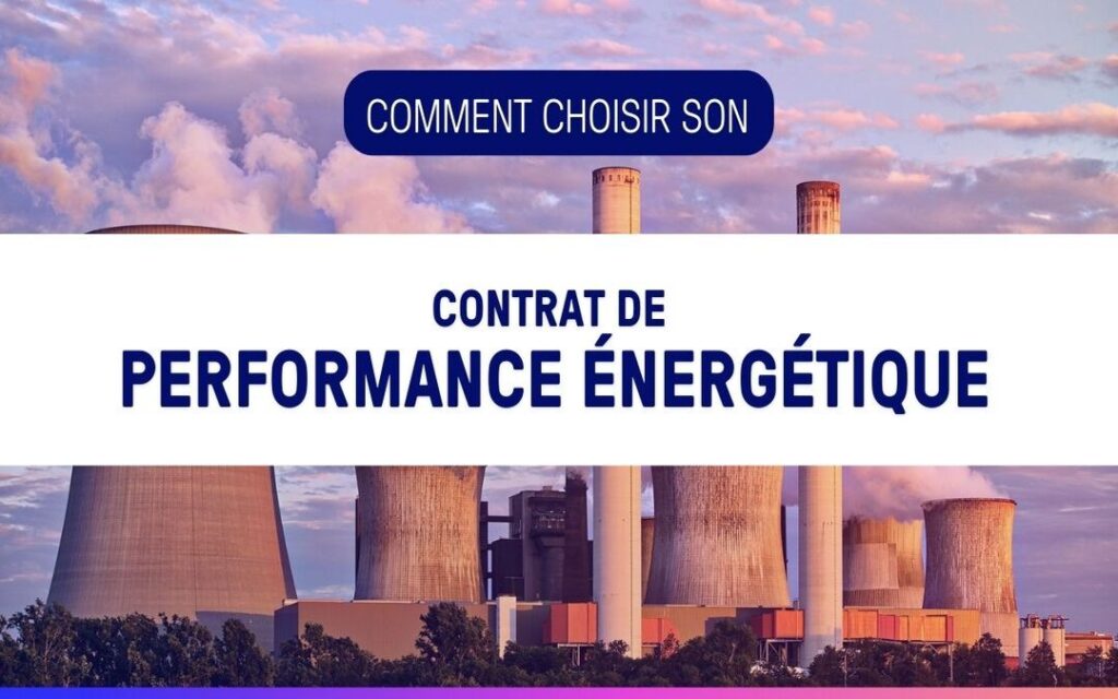 contrat de performance énergétique