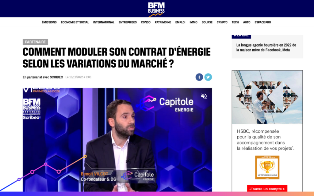 moduler son contrat d'énergie