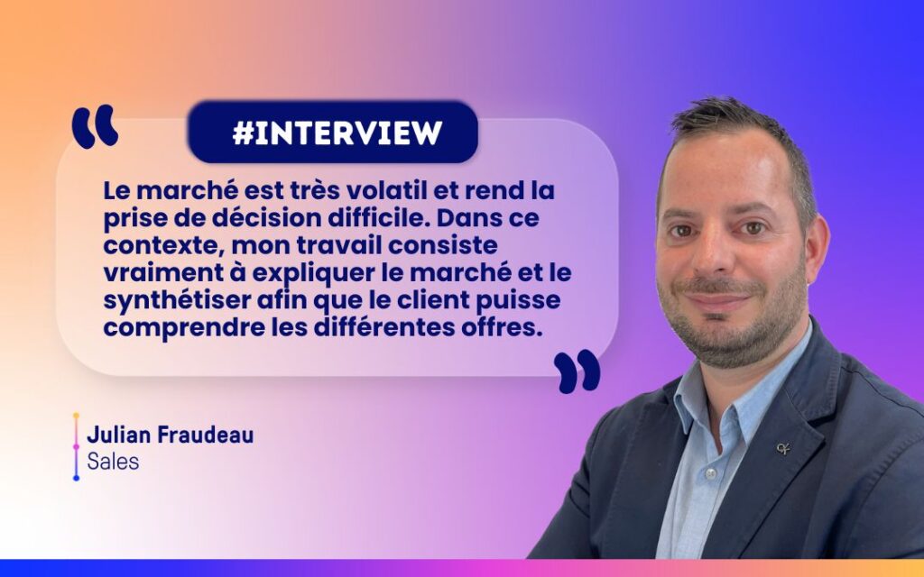 commercial énergie Julian Fraudeau