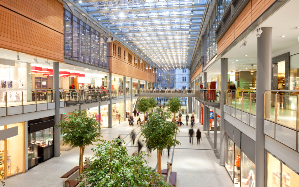 centre commercial soumis au décret tertiaire