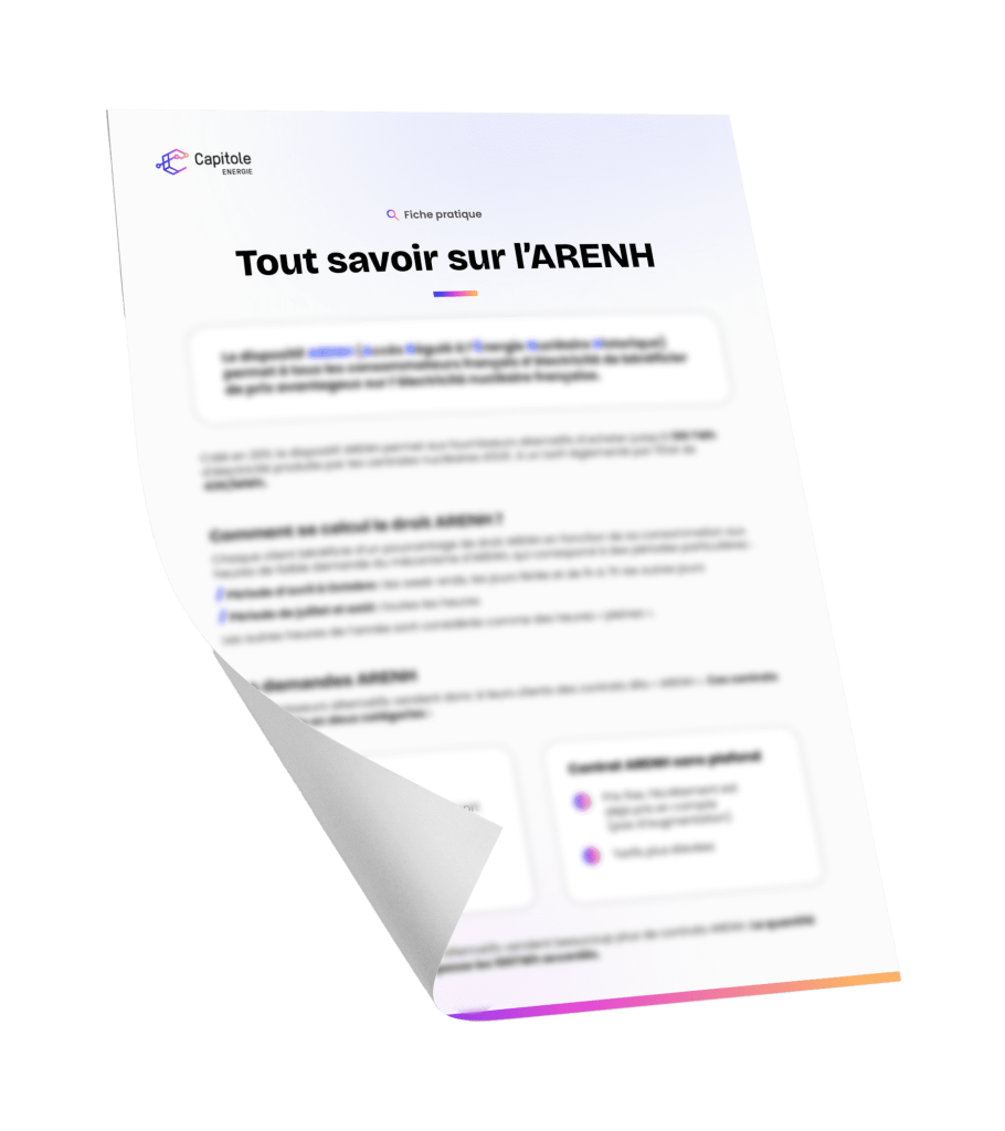 Fiche pratique ARENH 2023